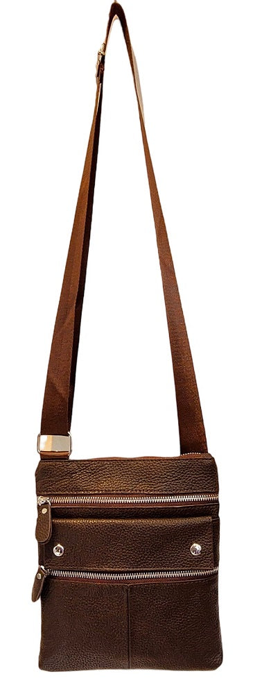 Elegant Genuine Leather Crossbody Bag