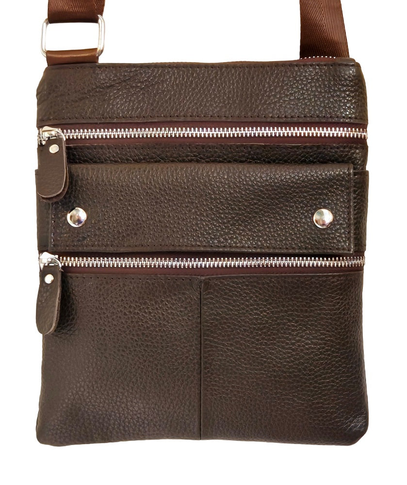 Elegant Genuine Leather Crossbody Bag