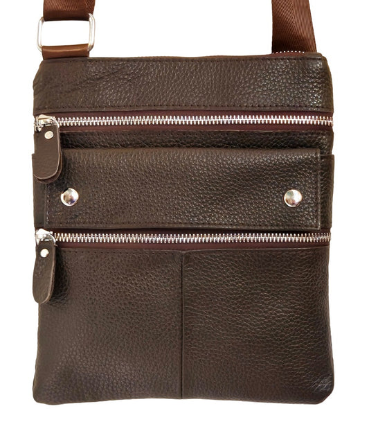Elegant Genuine Leather Crossbody Bag