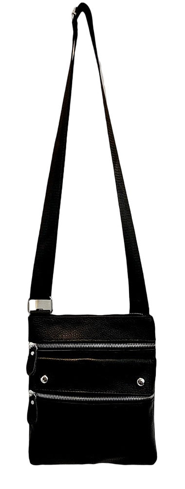 Elegant Genuine Leather Crossbody Bag