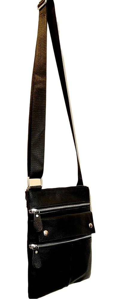 Elegant Genuine Leather Crossbody Bag