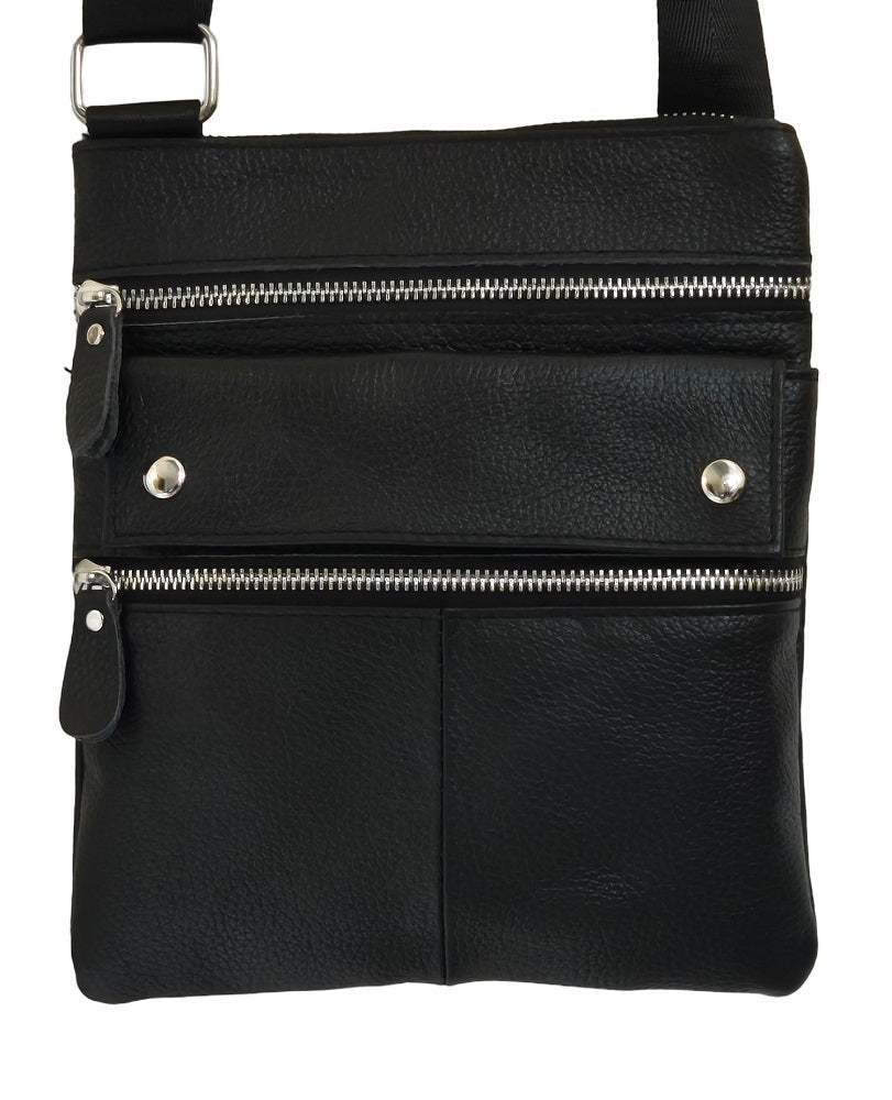 Elegant Genuine Leather Crossbody Bag